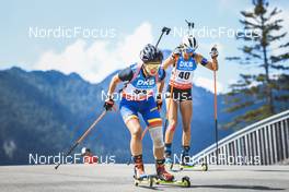 26.08.2022, Ruhpolding, Germany (GER): Elena Chirkova (ROU) - IBU Summer Biathlon World Championships, super sprint women, Ruhpolding (GER). www.nordicfocus.com. © Manzoni/NordicFocus. Every downloaded picture is fee-liable.