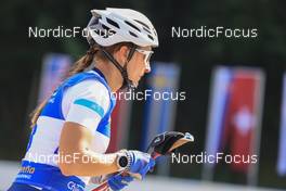 24.08.2022, Ruhpolding, Germany (GER): Nastassia Kinnunen (FIN) - IBU Summer Biathlon World Championships, Team Finland in the new Noname dress, Ruhpolding (GER). www.nordicfocus.com. © Manzoni/NordicFocus. Every downloaded picture is fee-liable.
