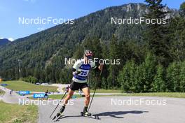 24.08.2022, Ruhpolding, Germany (GER): Philipp Nawrath (GER) - IBU Summer Biathlon World Championships, training, Ruhpolding (GER). www.nordicfocus.com. © Manzoni/NordicFocus. Every downloaded picture is fee-liable.