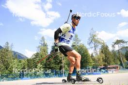 24.08.2022, Ruhpolding, Germany (GER): Philipp Nawrath (GER) - IBU Summer Biathlon World Championships, training, Ruhpolding (GER). www.nordicfocus.com. © Manzoni/NordicFocus. Every downloaded picture is fee-liable.