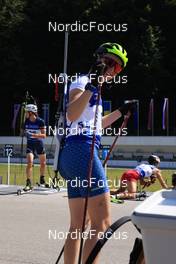 24.08.2022, Ruhpolding, Germany (GER): Darya Blashko (UKR) - IBU Summer Biathlon World Championships, training, Ruhpolding (GER). www.nordicfocus.com. © Manzoni/NordicFocus. Every downloaded picture is fee-liable.
