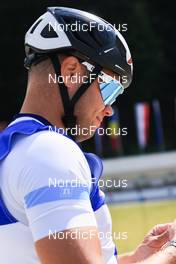 24.08.2022, Ruhpolding, Germany (GER): Jaakko Ranta (FIN) - IBU Summer Biathlon World Championships, Team Finland in the new Noname dress, Ruhpolding (GER). www.nordicfocus.com. © Manzoni/NordicFocus. Every downloaded picture is fee-liable.