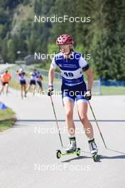 24.08.2022, Ruhpolding, Germany (GER): Suvi Minkkinen (FIN) - IBU Summer Biathlon World Championships, Team Finland in the new Noname dress, Ruhpolding (GER). www.nordicfocus.com. © Manzoni/NordicFocus. Every downloaded picture is fee-liable.