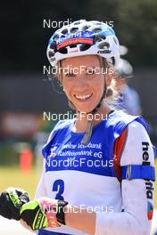 24.08.2022, Ruhpolding, Germany (GER): Elisa Gasparin (SUI) - IBU Summer Biathlon World Championships, training, Ruhpolding (GER). www.nordicfocus.com. © Manzoni/NordicFocus. Every downloaded picture is fee-liable.