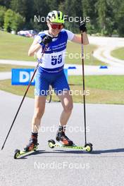 24.08.2022, Ruhpolding, Germany (GER): Darya Blashko (UKR) - IBU Summer Biathlon World Championships, training, Ruhpolding (GER). www.nordicfocus.com. © Manzoni/NordicFocus. Every downloaded picture is fee-liable.