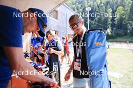 24.08.2022, Ruhpolding, Germany (GER): Regina Ermits (EST) - IBU Summer Biathlon World Championships, training, Ruhpolding (GER). www.nordicfocus.com. © Manzoni/NordicFocus. Every downloaded picture is fee-liable.