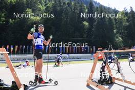 24.08.2022, Ruhpolding, Germany (GER): Artem Pryma (URK) - IBU Summer Biathlon World Championships, training, Ruhpolding (GER). www.nordicfocus.com. © Manzoni/NordicFocus. Every downloaded picture is fee-liable.