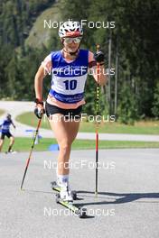 24.08.2022, Ruhpolding, Germany (GER): Juliane Fruehwirt (GER) - IBU Summer Biathlon World Championships, training, Ruhpolding (GER). www.nordicfocus.com. © Manzoni/NordicFocus. Every downloaded picture is fee-liable.