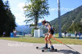 24.08.2022, Ruhpolding, Germany (GER): Lisa Vittozzi (ITA) - IBU Summer Biathlon World Championships, training, Ruhpolding (GER). www.nordicfocus.com. © Manzoni/NordicFocus. Every downloaded picture is fee-liable.