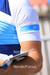 24.08.2022, Ruhpolding, Germany (GER): Aku Moilanen (FIN), coach Team Finland  - IBU Summer Biathlon World Championships, training, Ruhpolding (GER). www.nordicfocus.com. © Manzoni/NordicFocus. Every downloaded picture is fee-liable.