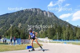 24.08.2022, Ruhpolding, Germany (GER): Lisa Vittozzi (ITA) - IBU Summer Biathlon World Championships, training, Ruhpolding (GER). www.nordicfocus.com. © Manzoni/NordicFocus. Every downloaded picture is fee-liable.