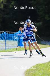 24.08.2022, Ruhpolding, Germany (GER): Olli Hiidensalo (FIN) - IBU Summer Biathlon World Championships, Team Finland in the new Noname dress, Ruhpolding (GER). www.nordicfocus.com. © Manzoni/NordicFocus. Every downloaded picture is fee-liable.