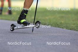 24.08.2022, Ruhpolding, Germany (GER): Event Feature: hard fighting on the track - IBU Summer Biathlon World Championships, training, Ruhpolding (GER). www.nordicfocus.com. © Manzoni/NordicFocus. Every downloaded picture is fee-liable.