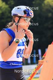 24.08.2022, Ruhpolding, Germany (GER): Dorothea Wierer (ITA) - IBU Summer Biathlon World Championships, training, Ruhpolding (GER). www.nordicfocus.com. © Manzoni/NordicFocus. Every downloaded picture is fee-liable.