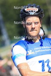 24.08.2022, Ruhpolding, Germany (GER): Heikki Laitinen (FIN) - IBU Summer Biathlon World Championships, Team Finland in the new Noname dress, Ruhpolding (GER). www.nordicfocus.com. © Manzoni/NordicFocus. Every downloaded picture is fee-liable.