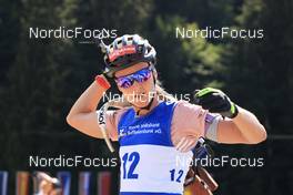 24.08.2022, Ruhpolding, Germany (GER): Denise Herrmann (GER) - IBU Summer Biathlon World Championships, training, Ruhpolding (GER). www.nordicfocus.com. © Manzoni/NordicFocus. Every downloaded picture is fee-liable.