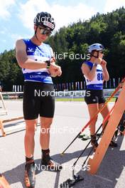 24.08.2022, Ruhpolding, Germany (GER): Didier Bionaz (ITA) - IBU Summer Biathlon World Championships, training, Ruhpolding (GER). www.nordicfocus.com. © Manzoni/NordicFocus. Every downloaded picture is fee-liable.