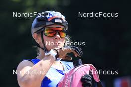 24.08.2022, Ruhpolding, Germany (GER): Lea Meier (SUI) - IBU Summer Biathlon World Championships, training, Ruhpolding (GER). www.nordicfocus.com. © Manzoni/NordicFocus. Every downloaded picture is fee-liable.
