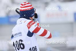 26.01.2022, Arber, Germany (GER): Scott Lacy (USA) - IBU Open European Championships Biathlon, individual men, Arber (GER). www.nordicfocus.com. © Manzoni/NordicFocus. Every downloaded picture is fee-liable.