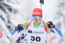26.01.2022, Arber, Germany (GER): Alex Cisar (SLO) - IBU Open European Championships Biathlon, individual men, Arber (GER). www.nordicfocus.com. © Manzoni/NordicFocus. Every downloaded picture is fee-liable.