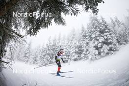 26.01.2022, Arber, Germany (GER): Matthew Strum (CAN) - IBU Open European Championships Biathlon, individual men, Arber (GER). www.nordicfocus.com. © Manzoni/NordicFocus. Every downloaded picture is fee-liable.