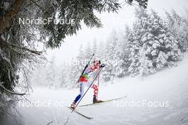 26.01.2022, Arber, Germany (GER): Kresimir Crnkovic (CRO) - IBU Open European Championships Biathlon, individual men, Arber (GER). www.nordicfocus.com. © Manzoni/NordicFocus. Every downloaded picture is fee-liable.