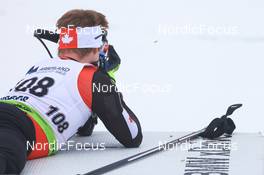 26.01.2022, Arber, Germany (GER): Aidan Millar (CAN) - IBU Open European Championships Biathlon, individual men, Arber (GER). www.nordicfocus.com. © Manzoni/NordicFocus. Every downloaded picture is fee-liable.