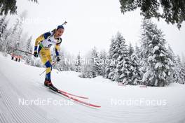26.01.2022, Arber, Germany (GER): Gabriel Stegmayr (SWE) - IBU Open European Championships Biathlon, individual men, Arber (GER). www.nordicfocus.com. © Manzoni/NordicFocus. Every downloaded picture is fee-liable.