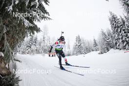 26.01.2022, Arber, Germany (GER): Shohei Kodama (JPN) - IBU Open European Championships Biathlon, individual men, Arber (GER). www.nordicfocus.com. © Manzoni/NordicFocus. Every downloaded picture is fee-liable.
