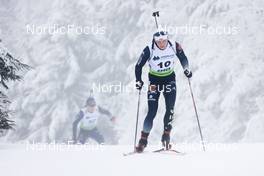 26.01.2022, Arber, Germany (GER): Justus Strelow (GER) - IBU Open European Championships Biathlon, individual men, Arber (GER). www.nordicfocus.com. © Manzoni/NordicFocus. Every downloaded picture is fee-liable.