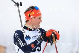 26.01.2022, Arber, Germany (GER): Philipp Horn (GER) - IBU Open European Championships Biathlon, individual men, Arber (GER). www.nordicfocus.com. © Manzoni/NordicFocus. Every downloaded picture is fee-liable.