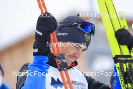 26.01.2022, Arber, Germany (GER): Anton Babikov (RUS) - IBU Open European Championships Biathlon, individual men, Arber (GER). www.nordicfocus.com. © Manzoni/NordicFocus. Every downloaded picture is fee-liable.