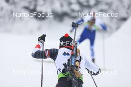 26.01.2022, Arber, Germany (GER): Jin Nakajima (JPN) - IBU Open European Championships Biathlon, individual men, Arber (GER). www.nordicfocus.com. © Manzoni/NordicFocus. Every downloaded picture is fee-liable.