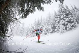26.01.2022, Arber, Germany (GER): Johannes Dale (NOR) - IBU Open European Championships Biathlon, individual men, Arber (GER). www.nordicfocus.com. © Manzoni/NordicFocus. Every downloaded picture is fee-liable.