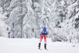 26.01.2022, Arber, Germany (GER): Anton Babikov (RUS) - IBU Open European Championships Biathlon, individual men, Arber (GER). www.nordicfocus.com. © Manzoni/NordicFocus. Every downloaded picture is fee-liable.