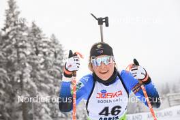 26.01.2022, Arber, Germany (GER): Oceane Michelon (FRA) - IBU Open European Championships Biathlon, individual women, Arber (GER). www.nordicfocus.com. © Manzoni/NordicFocus. Every downloaded picture is fee-liable.