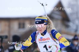 26.01.2022, Arber, Germany (GER): Ingela Andersson (SWE) - IBU Open European Championships Biathlon, individual women, Arber (GER). www.nordicfocus.com. © Manzoni/NordicFocus. Every downloaded picture is fee-liable.