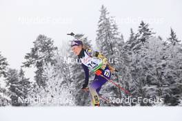26.01.2022, Arber, Germany (GER): Valeriya Dmytrenko (UKR) - IBU Open European Championships Biathlon, individual women, Arber (GER). www.nordicfocus.com. © Manzoni/NordicFocus. Every downloaded picture is fee-liable.