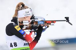 26.01.2022, Arber, Germany (GER): Jenny Enodd (NOR) - IBU Open European Championships Biathlon, individual women, Arber (GER). www.nordicfocus.com. © Manzoni/NordicFocus. Every downloaded picture is fee-liable.