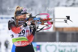 26.01.2022, Arber, Germany (GER): Anna Gandler (AUT) - IBU Open European Championships Biathlon, individual women, Arber (GER). www.nordicfocus.com. © Manzoni/NordicFocus. Every downloaded picture is fee-liable.