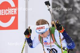 26.01.2022, Arber, Germany (GER): Sofia Joronen (FIN) - IBU Open European Championships Biathlon, individual women, Arber (GER). www.nordicfocus.com. © Manzoni/NordicFocus. Every downloaded picture is fee-liable.