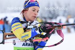 26.01.2022, Arber, Germany (GER): Elisabeth Hoegberg (SWE) - IBU Open European Championships Biathlon, individual women, Arber (GER). www.nordicfocus.com. © Manzoni/NordicFocus. Every downloaded picture is fee-liable.