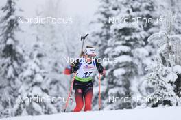26.01.2022, Arber, Germany (GER): Karoline Erdal (NOR) - IBU Open European Championships Biathlon, individual women, Arber (GER). www.nordicfocus.com. © Manzoni/NordicFocus. Every downloaded picture is fee-liable.