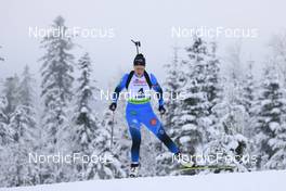 26.01.2022, Arber, Germany (GER): Camille Bened (FRA) - IBU Open European Championships Biathlon, individual women, Arber (GER). www.nordicfocus.com. © Manzoni/NordicFocus. Every downloaded picture is fee-liable.