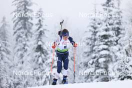 26.01.2022, Arber, Germany (GER): Hallie Grossman (USA) - IBU Open European Championships Biathlon, individual women, Arber (GER). www.nordicfocus.com. © Manzoni/NordicFocus. Every downloaded picture is fee-liable.