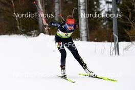 30.01.2022, Arber, Germany (GER): Janina Hettich (GER) - IBU Open European Championships Biathlon, mixed relay, Arber (GER). www.nordicfocus.com. © Deubert/NordicFocus. Every downloaded picture is fee-liable.