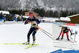 30.01.2022, Arber, Germany (GER): Jenny Enodd (NOR), Janina Hettich (GER), (r-l) - IBU Open European Championships Biathlon, mixed relay, Arber (GER). www.nordicfocus.com. © Deubert/NordicFocus. Every downloaded picture is fee-liable.