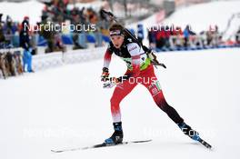 30.01.2022, Arber, Germany (GER): Lucas Pitzer (AUT) - IBU Open European Championships Biathlon, mixed relay, Arber (GER). www.nordicfocus.com. © Deubert/NordicFocus. Every downloaded picture is fee-liable.