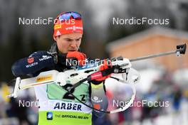 30.01.2022, Arber, Germany (GER): Philipp Horn (GER) - IBU Open European Championships Biathlon, mixed relay, Arber (GER). www.nordicfocus.com. © Deubert/NordicFocus. Every downloaded picture is fee-liable.