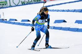 30.01.2022, Arber, Germany (GER): Sophie Chauveau (FRA) - IBU Open European Championships Biathlon, mixed relay, Arber (GER). www.nordicfocus.com. © Deubert/NordicFocus. Every downloaded picture is fee-liable.